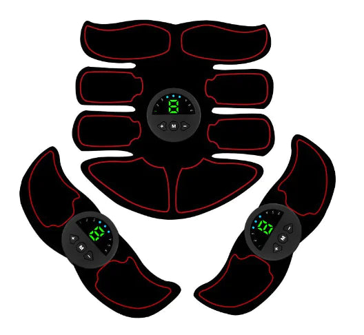 EMS Abdominal & Hip Trainer: USB Fitness Gear for Home Gym
