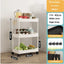 Multi-Tier Kitchen Storage Cart - Versatile & Modern Design