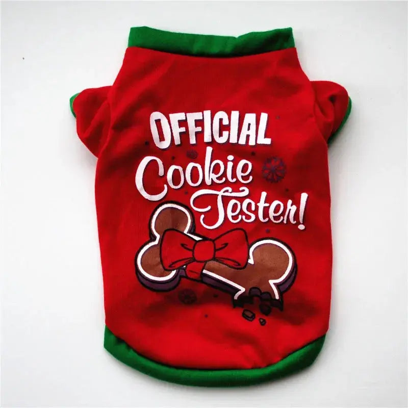 Camisa Navideña Festiva para Perros para Alegría de Vacaciones