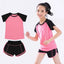Ensemble T-shirt de fitness et shorts de gym pour enfants