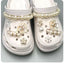 Pearl Chain Shoe Charms for Crocs and Sandals - Elegant Accessories