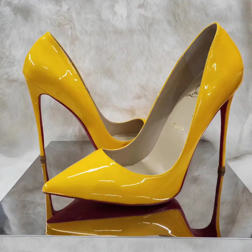 Elegant 12cm Stiletto Pointed Toe Heels for Women