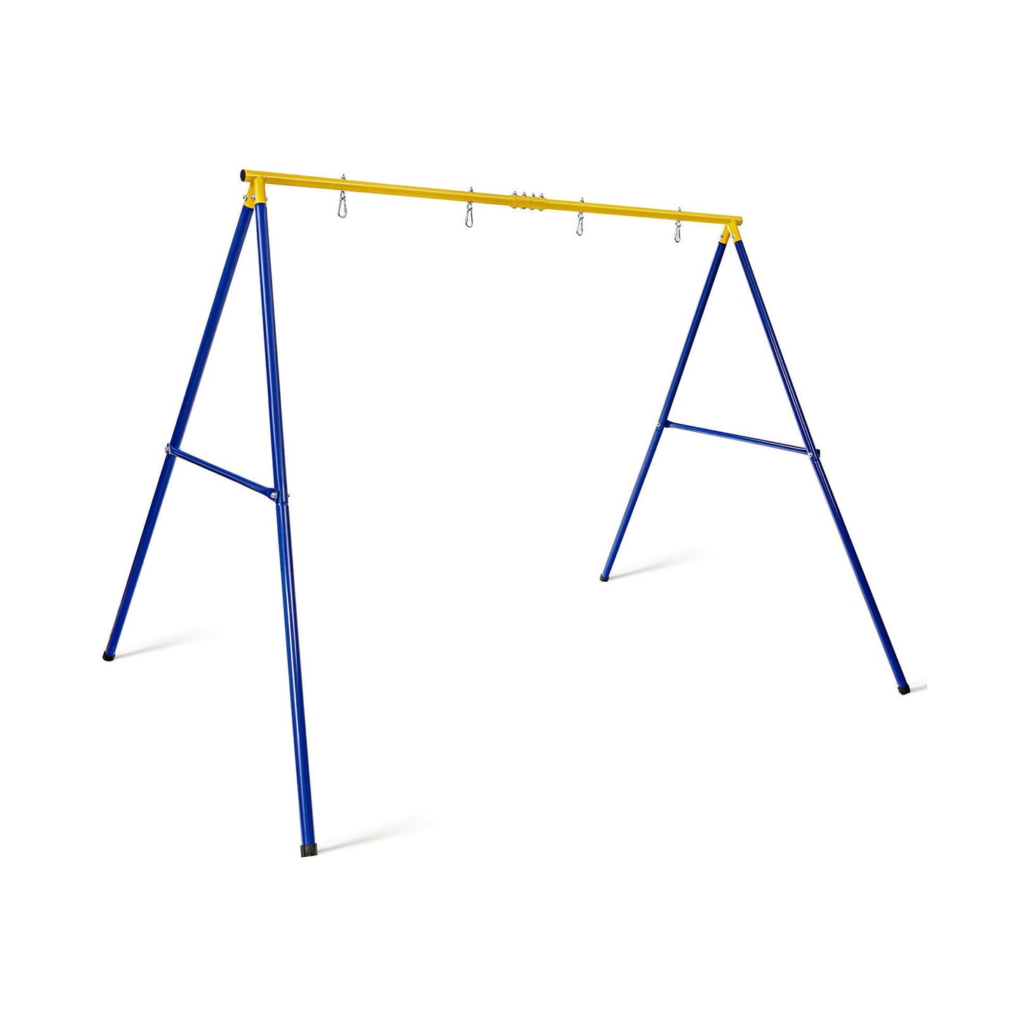 Soporte de columpio en forma de A extragrande de 660 LBS - Amarillo