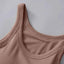 Camiseta Premium de Cuello Redondo con Soporte de Sujetador Integrado