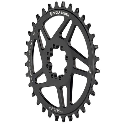 Wolf Tooth Components Elliptical 3-Bolt Boost Chainring 28T B