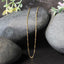 14k Yellow Gold Singapore Chain - 1.5mm Elegance
