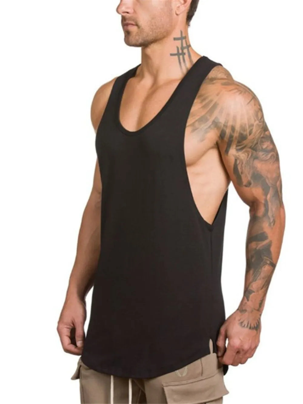 Débardeur à larges bretelles pour hommes