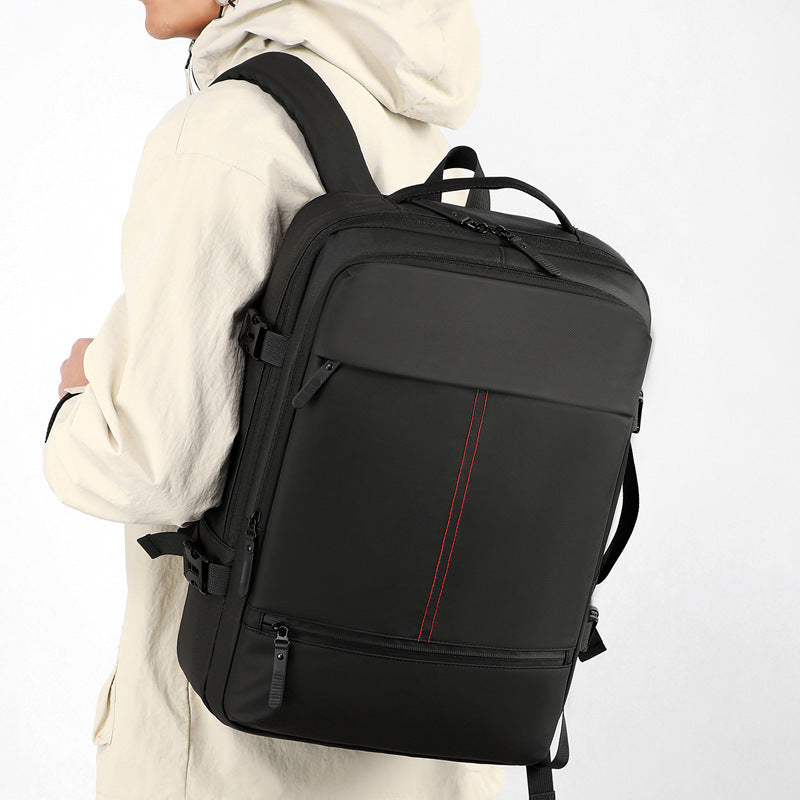 Mochila de viaje multifuncional impermeable para hombres