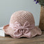 Retro Summer Bow Dome Outdoor Travel Beach Hat