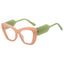 Lunettes de soleil élégantes à couleurs contrastées pour toutes les occasions