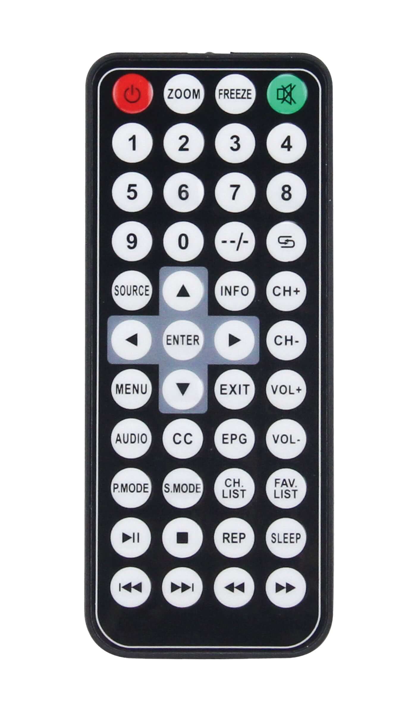 Téléviseur portable Naxa 7" 12 Volts et lecteur multimédia