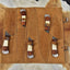 Exquisite 5-Piece Custom Handmade Damascus Knife Set for Culinary Excellence - Korvel
