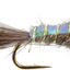 Tungsten Bead Flashback Gold Ribbed Hare's Ear Trout Fly 1 Dozen Nymph Wet Flies Size 14