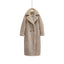 Womens Long Cashmere-Like Coat