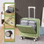 Valise à roulettes multifonctionnelle premium de 18 pouces à ouverture complète