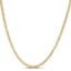Chaîne Ice Barrel en or jaune 14k - 3,23 mm