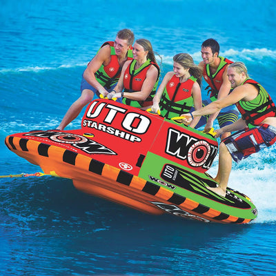 Wow Watersports UTO Starship 1-5 Person Towable Tube