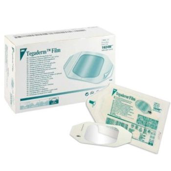 3M Tegaderm Film de Protection Transparent, 100 Compte