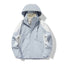 Three-in-One Waterproof Windproof Parka with Fleece Lining