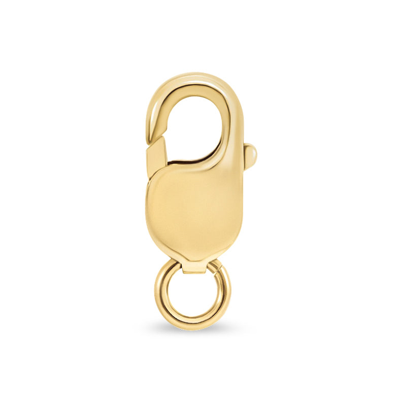 Collier à charms en marquise et barre à deux brins en or jaune 14K