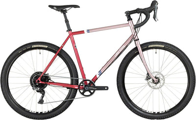 All-City Gorilla Monsoon Bike - 650b Steel GRX Hotberry Rhubarb 58cm