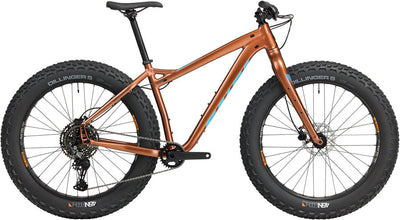 Salsa Heyday! Cues Fat Tire Bike - 26" Aluminio Bronce Grande