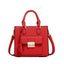 Women's Urban Minimalist Crossbody Handbag in Chinese Red