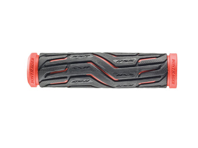 Bontrager SSR Closed End Grips - 130mm Black/Red