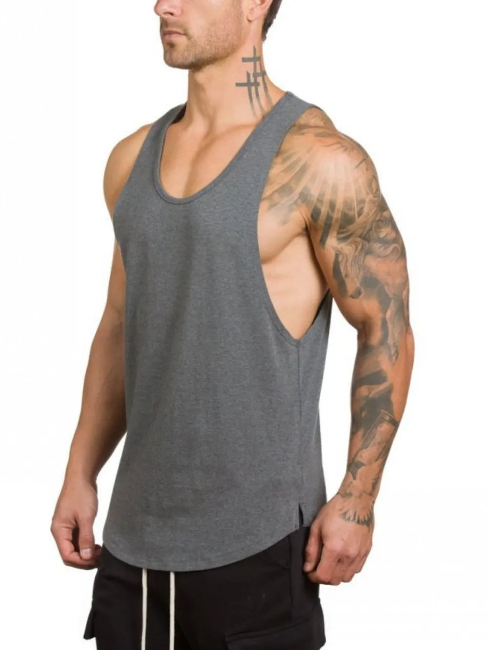 Débardeur à larges bretelles pour hommes