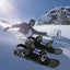 Mini Ski Skates - Portable Adjustable Skiboard Shoes