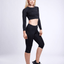 JupiterGear Mid-Rise Capri Fitness Leggings with Pockets