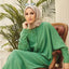 Vestido Abaya Elegante de Manga Larga para Mujeres