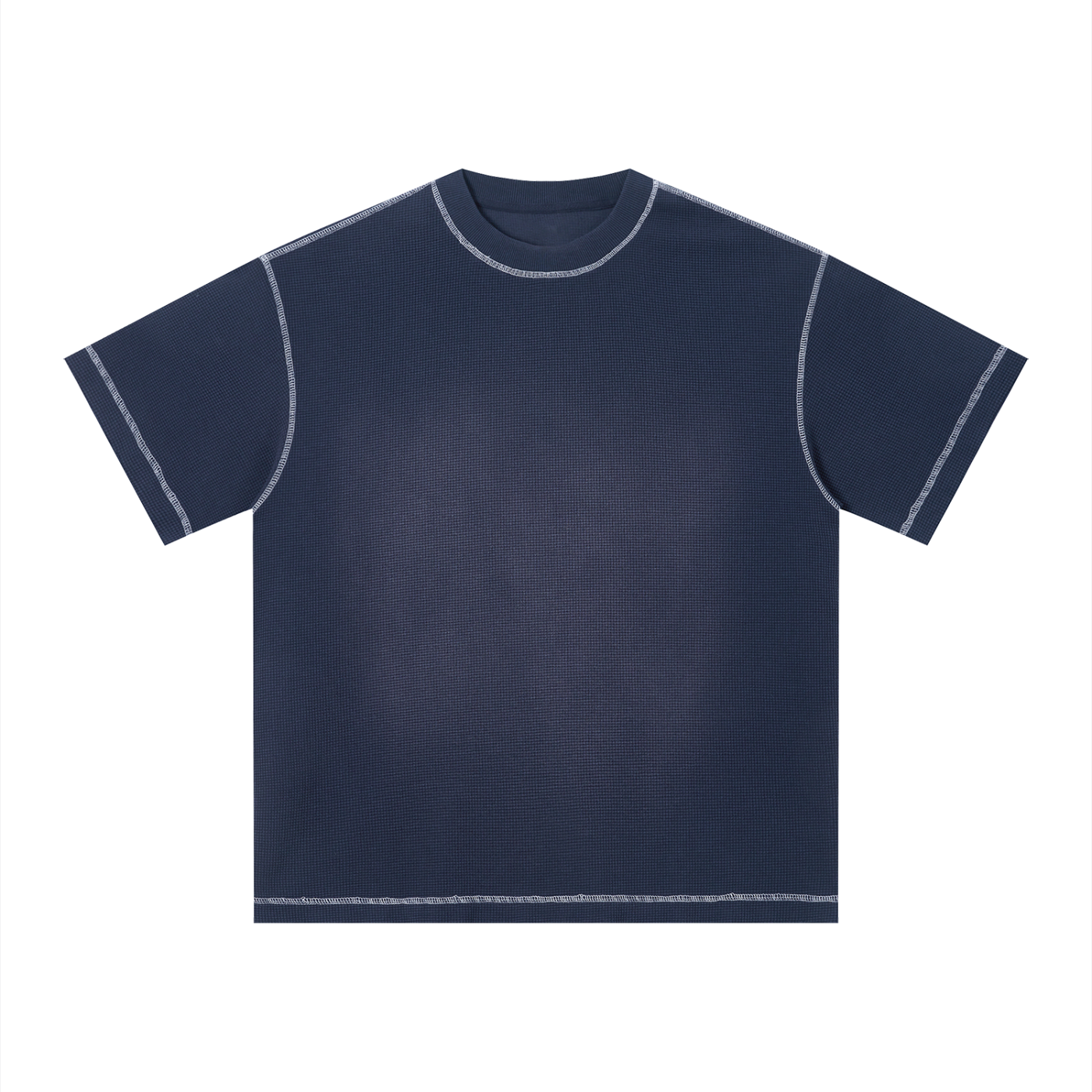 T-shirt boxy en waffle unisexe Sunfade Loki & Ivy