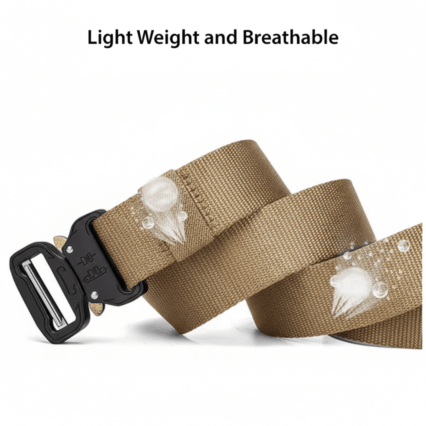 Cinturón Táctico para Hombre XGear Estilo Riggers con Hebilla de Liberación Rápida