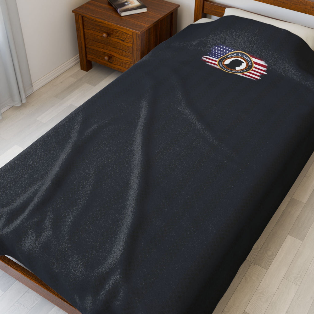 Absolute Comfort Political Parody Throw Blanket