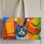 Abstract Cat Weekender Bag - Stylish & Functional