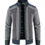 Men’s Stand Collar Plush Sweater