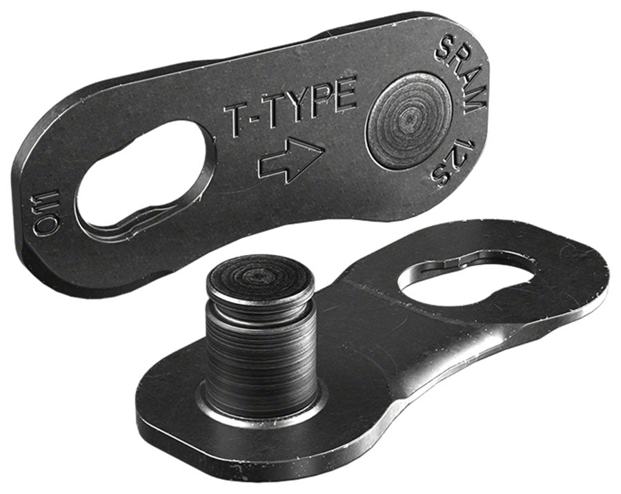 SRAM Eagle T-Type PowerLock Flattop Connector Link - 12-Speed, Black, 4 Pack