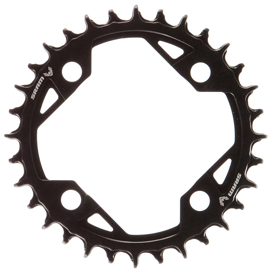 Chaîne de plateau SRAM T-Type Light eMTB - 32 dents, 12 vitesses, aluminium noir