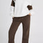 Drop Shoulder Loose Sweatshirt and Joggers Active Set