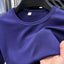 Camiseta de Manga Corta de Cuello Redondo para Hombre en Tallas Grandes