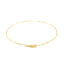 14K Yellow Gold Fine Paperclip Anklet