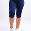 JupiterGear Mid-Rise Capri Fitness Leggings with Pockets