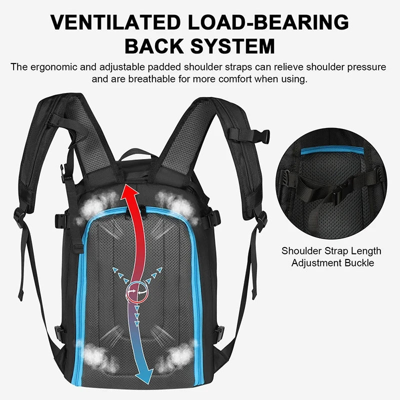 Mochila Premium de Gran Capacidad para Esquí y Deportes al Aire Libre