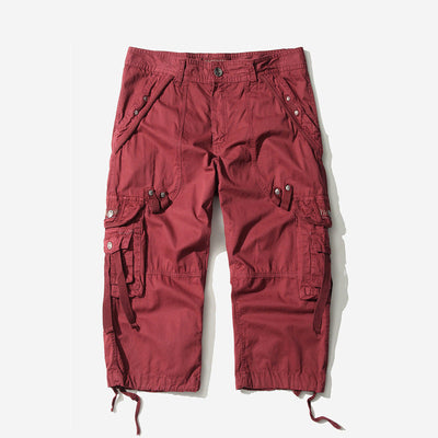 Premium Cargo Shorts with Multi-Pockets for Versatile Wear