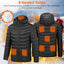 Chaqueta Térmica Gbruno - Abrigo Ligero de Invierno con 3 Niveles de Calor