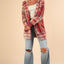Trendy Hooded Plaid Jacket - Cozy & Colorful Outerwear for Chilly Days - Korvel
