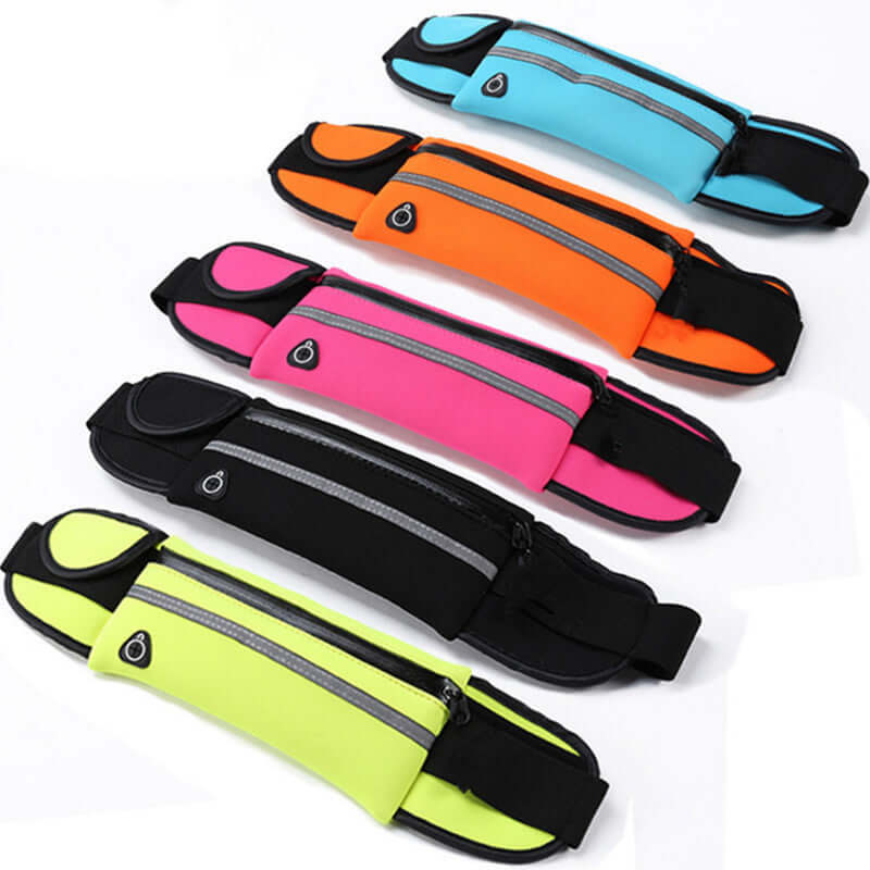 Velocity Water-Resistant Sports Running Belt and Fanny Pack for Outdoor Sports - Korvel