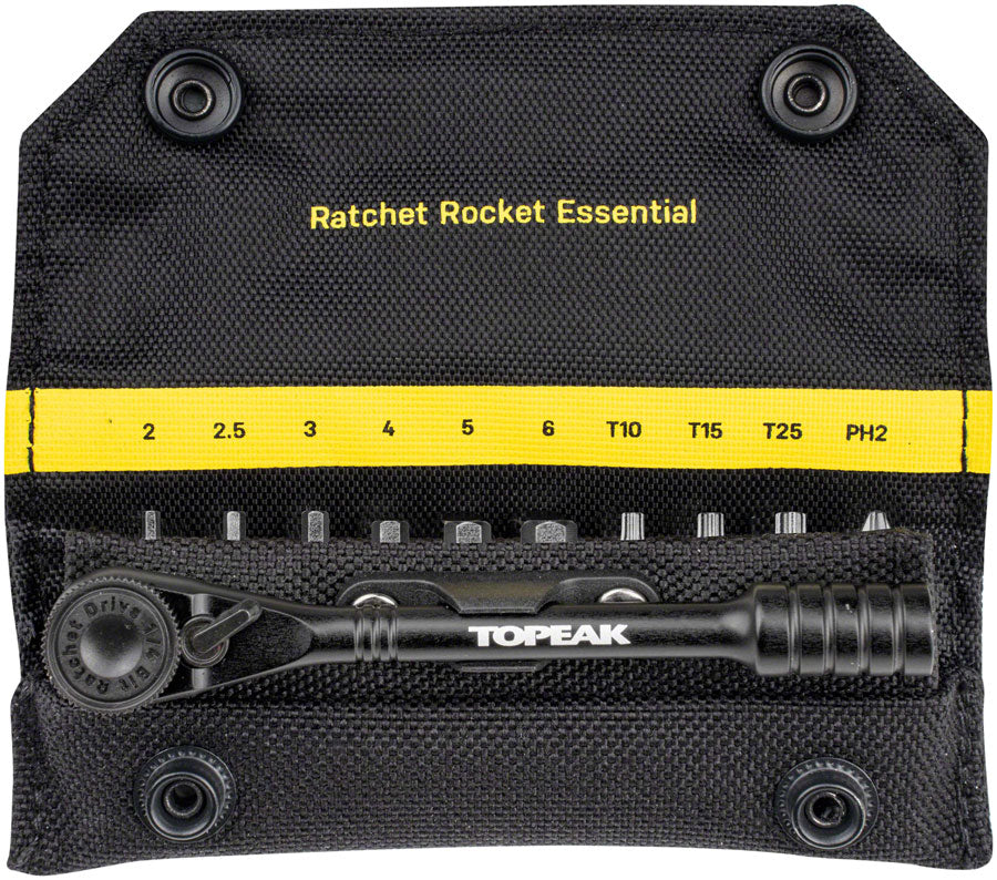 Kit d'outils essentiel Topeak Ratchet Rocket avec 10 embouts