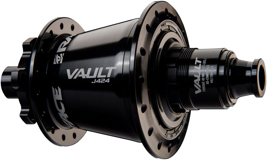 Buje Trasero RaceFace Vault J-Bend 424 - 12 x 148mm 6-Bolt XD Negro 32H